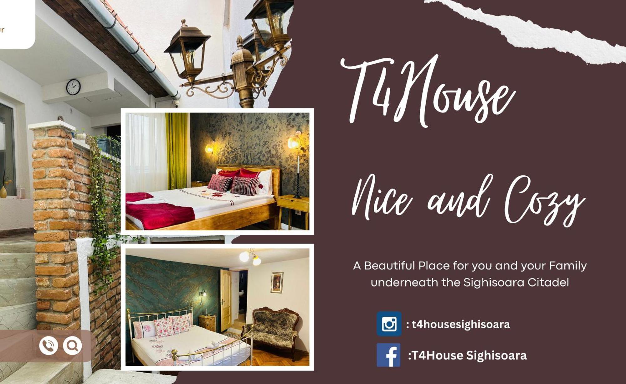 Apartament T4House Sighișoara Zewnętrze zdjęcie